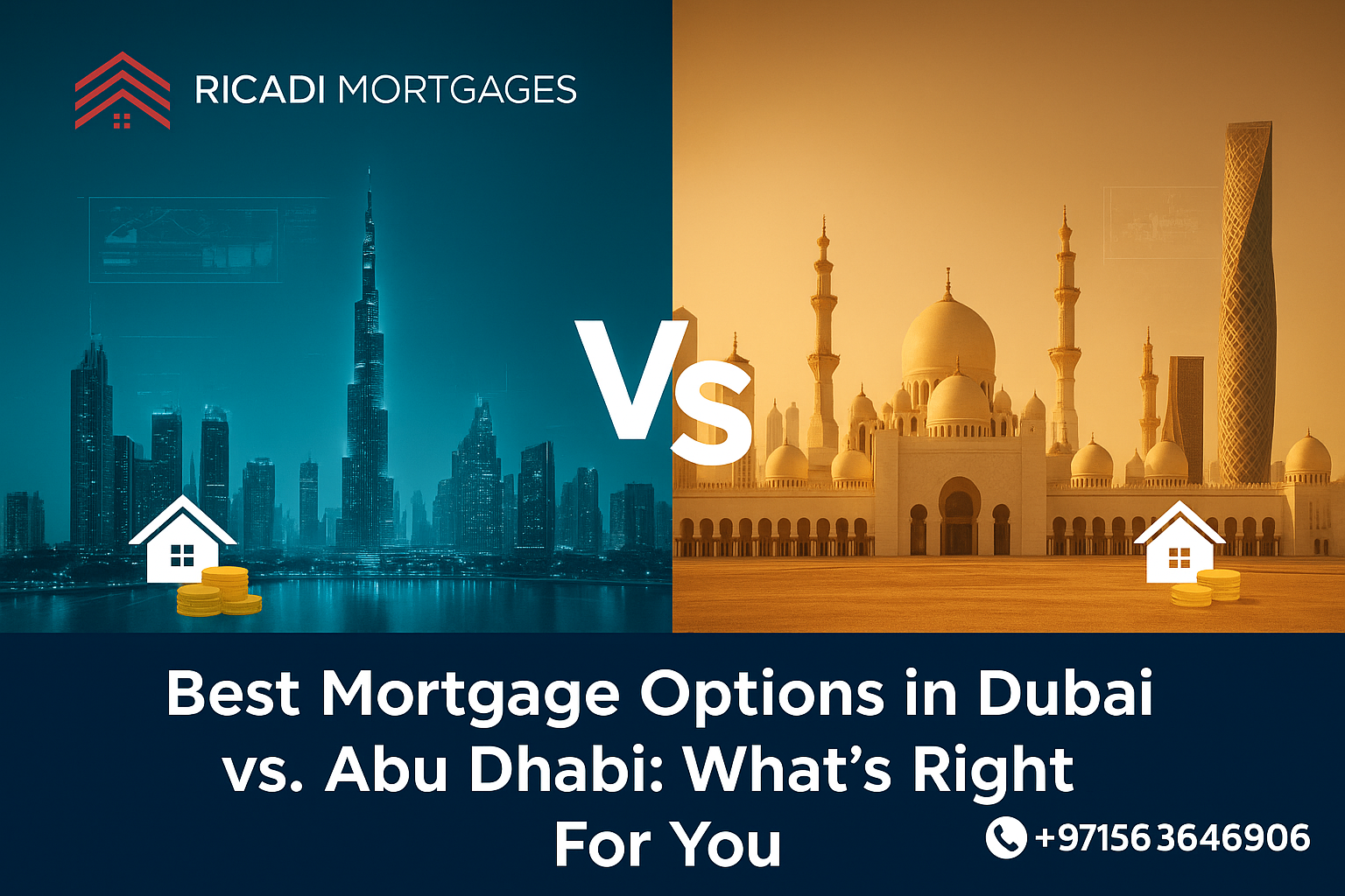 Best mortgage options in dubai vs abu dhabi - Ricadi Mortgages