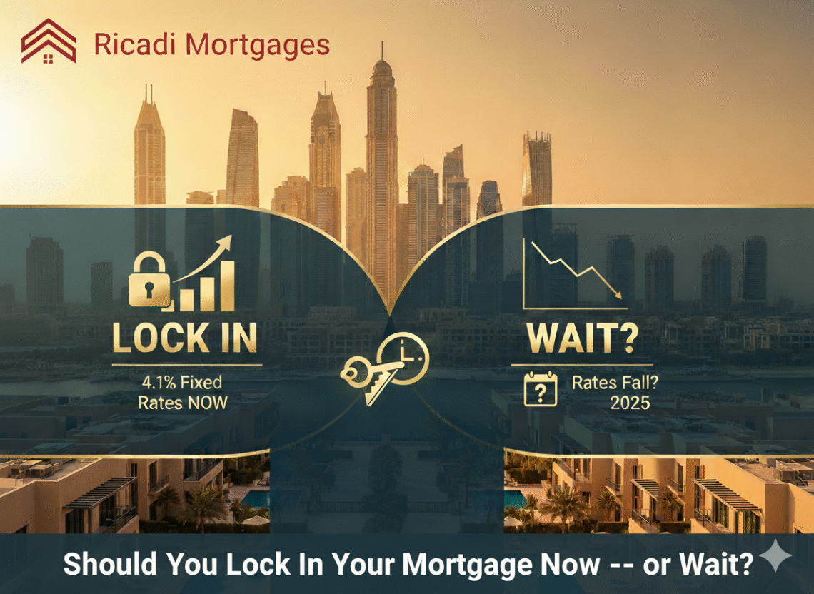 Should you wait or lock your mortgage - Learn from Ricadi Mortgages