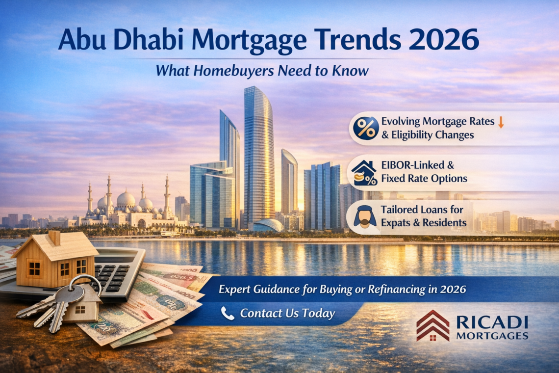 Buying a home in Abu Dhabi in 2026 - know the Mortgage Trends - Ricadi Mortgages