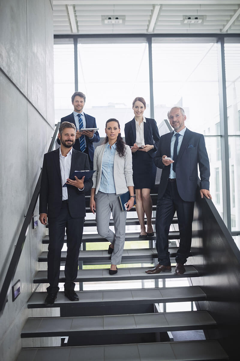 confident-businesspeople-office